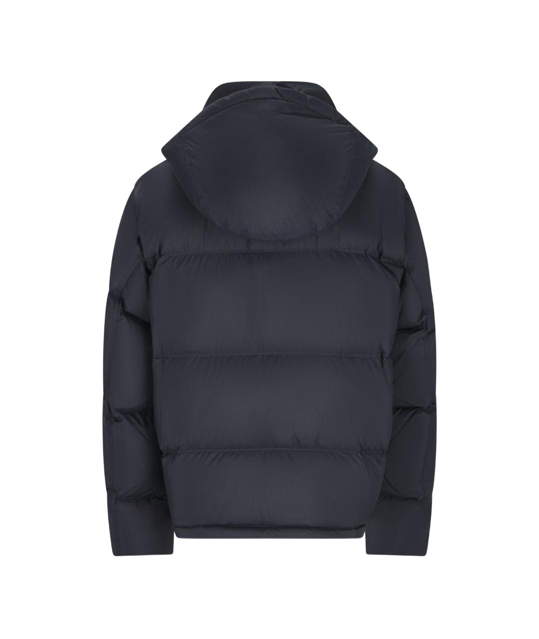 STONE ISLAND Синий полиамидовый пуховик, фото 4