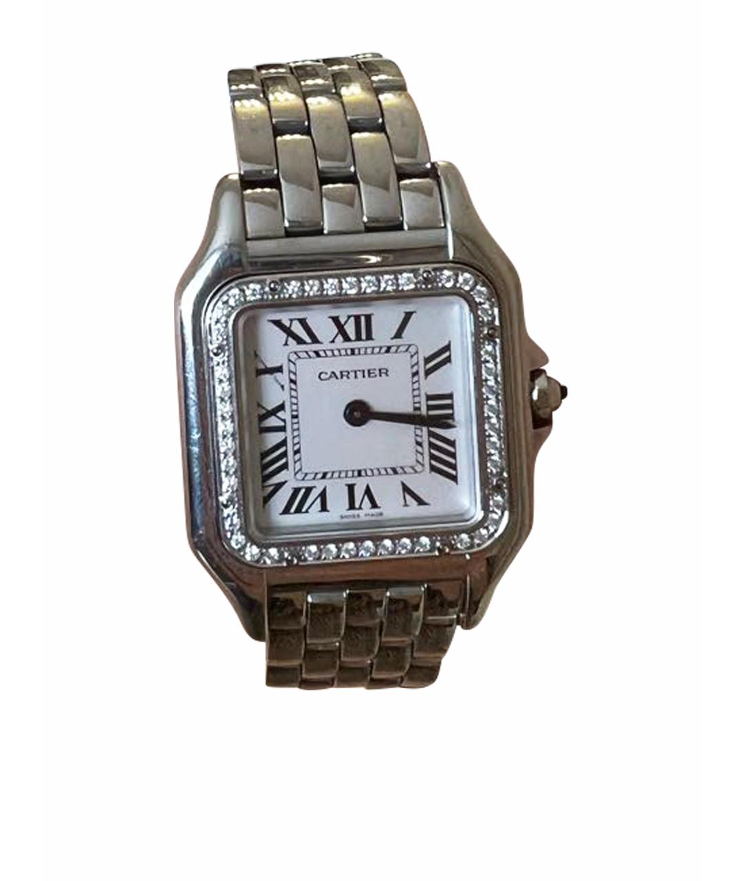 CARTIER Серебряные металлические часы, фото 1