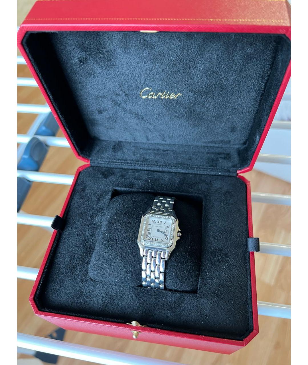 CARTIER Серебряные металлические часы, фото 9