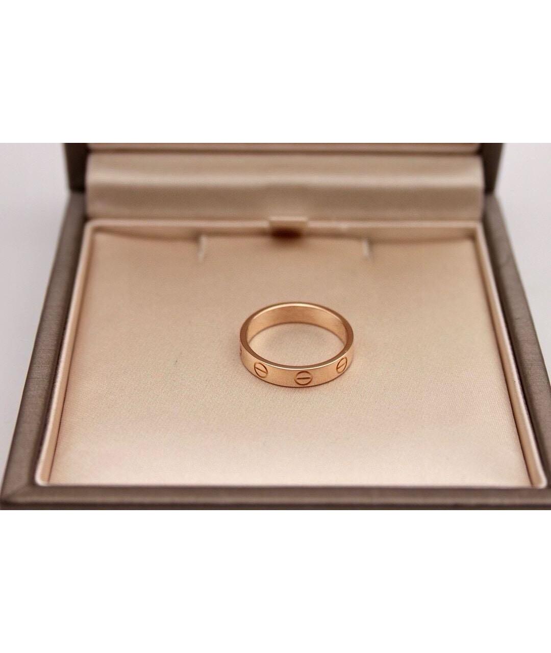 CARTIER Золотое кольцо из розового золота, фото 7