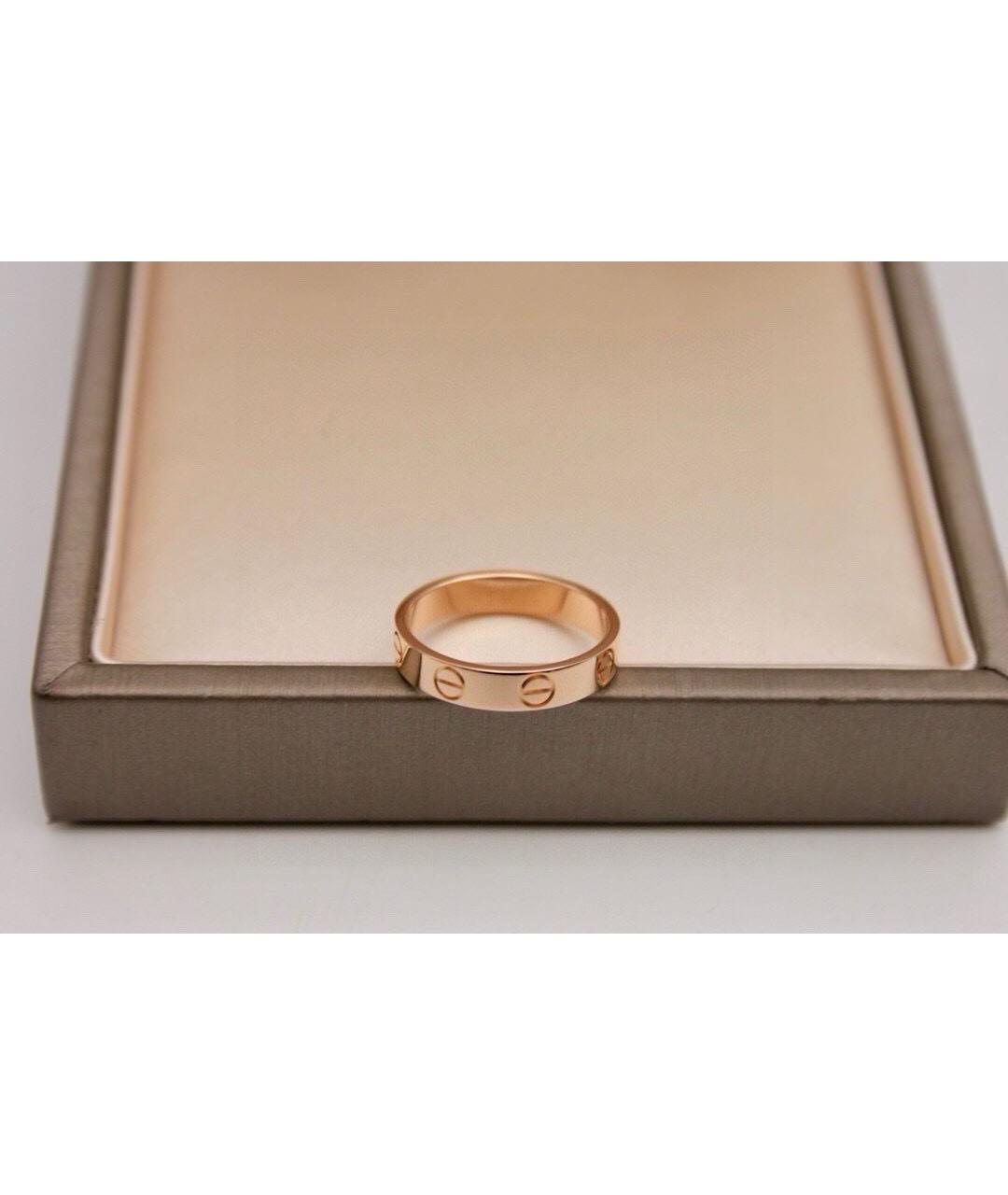 CARTIER Золотое кольцо из розового золота, фото 5