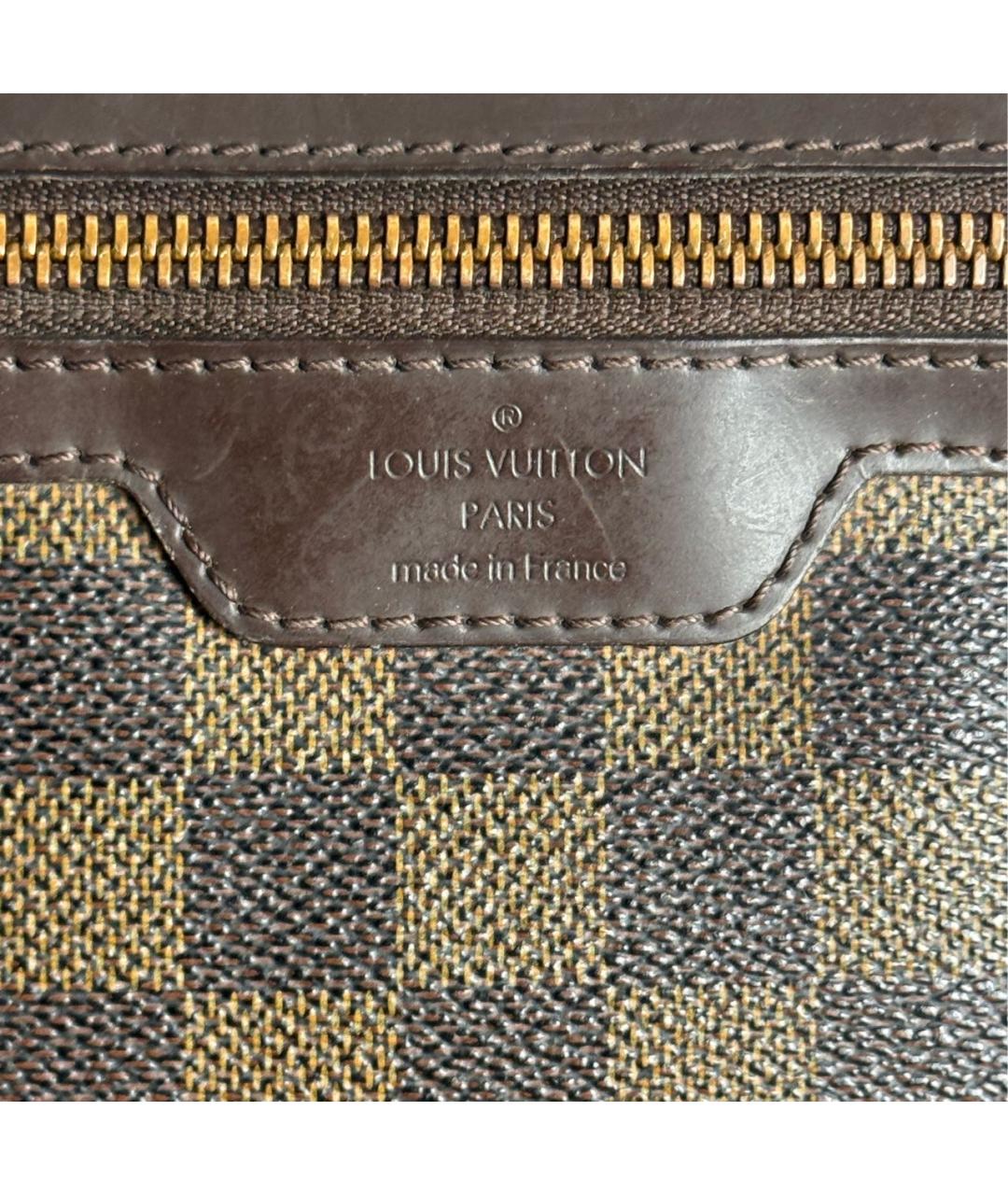 LOUIS VUITTON Коричневая сумка на плечо из канвы, фото 5