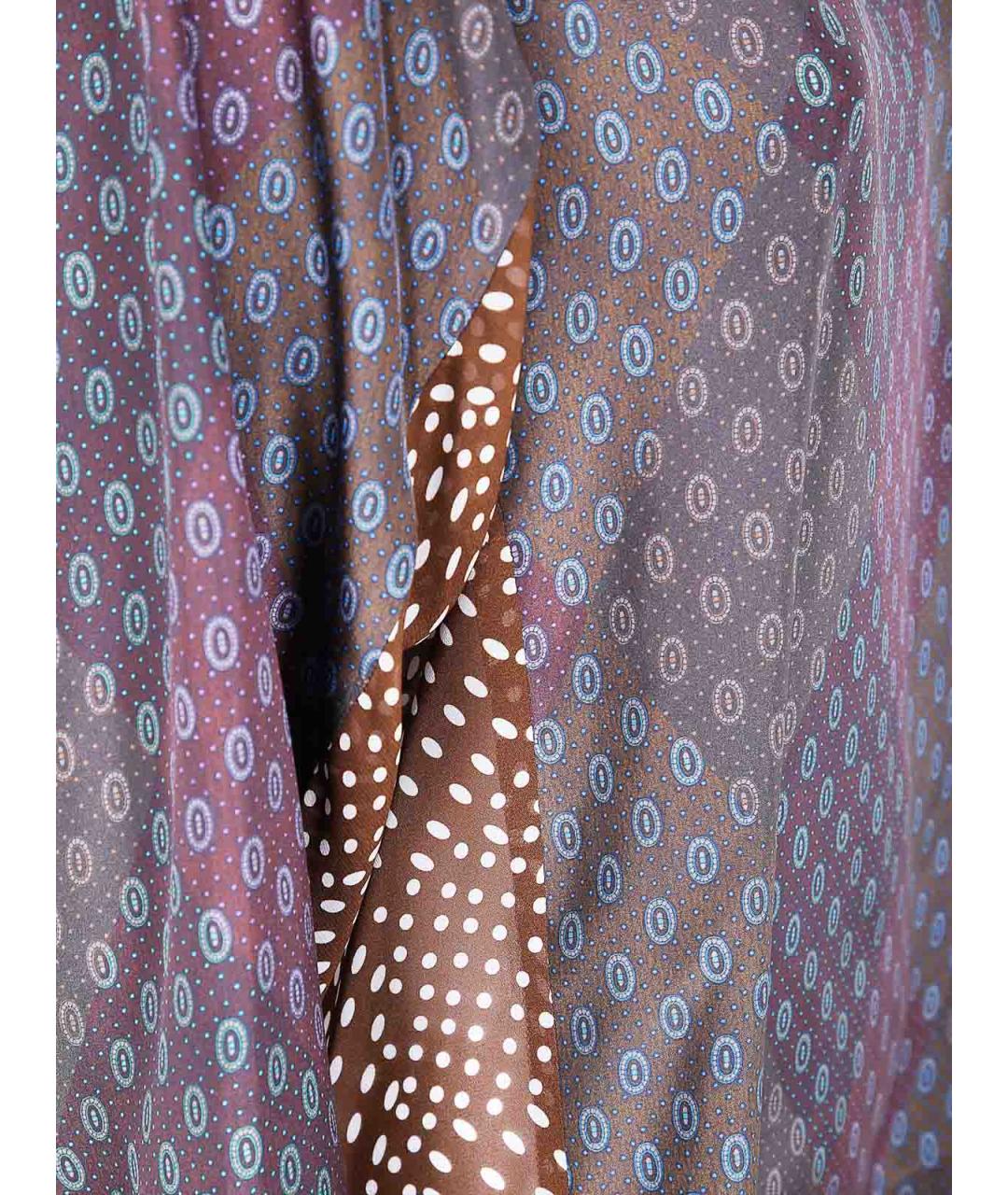 DRIES VAN NOTEN Розовая шелковая блузы, фото 3