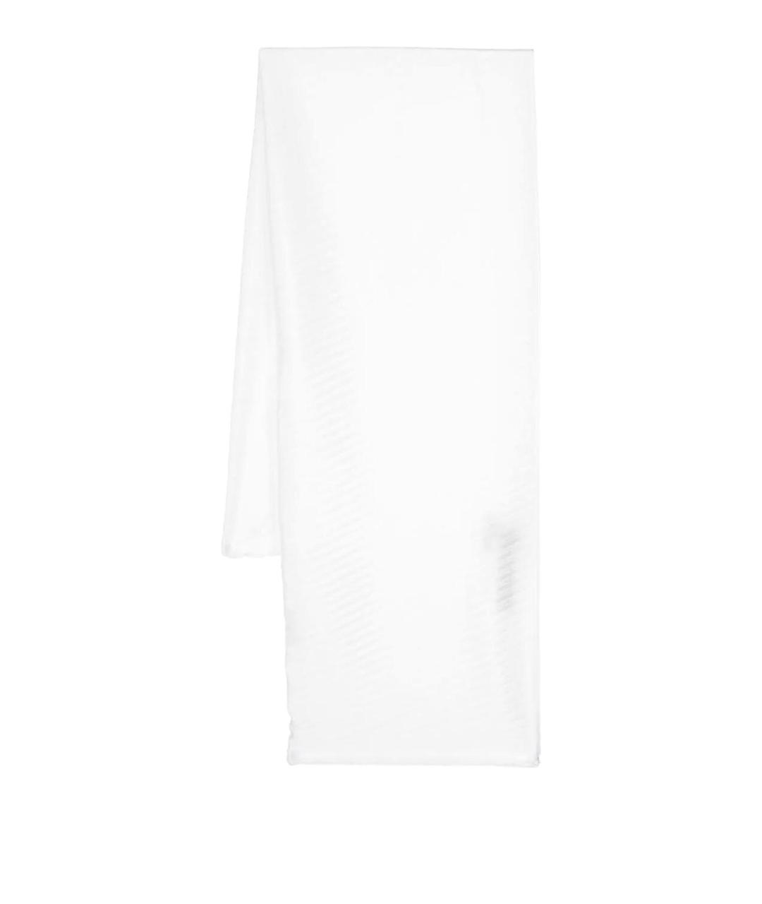 EMPORIO ARMANI Белый шарф, фото 1