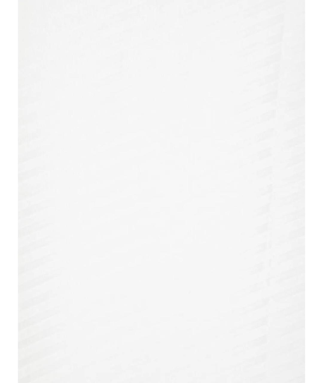 EMPORIO ARMANI Белый шарф, фото 3