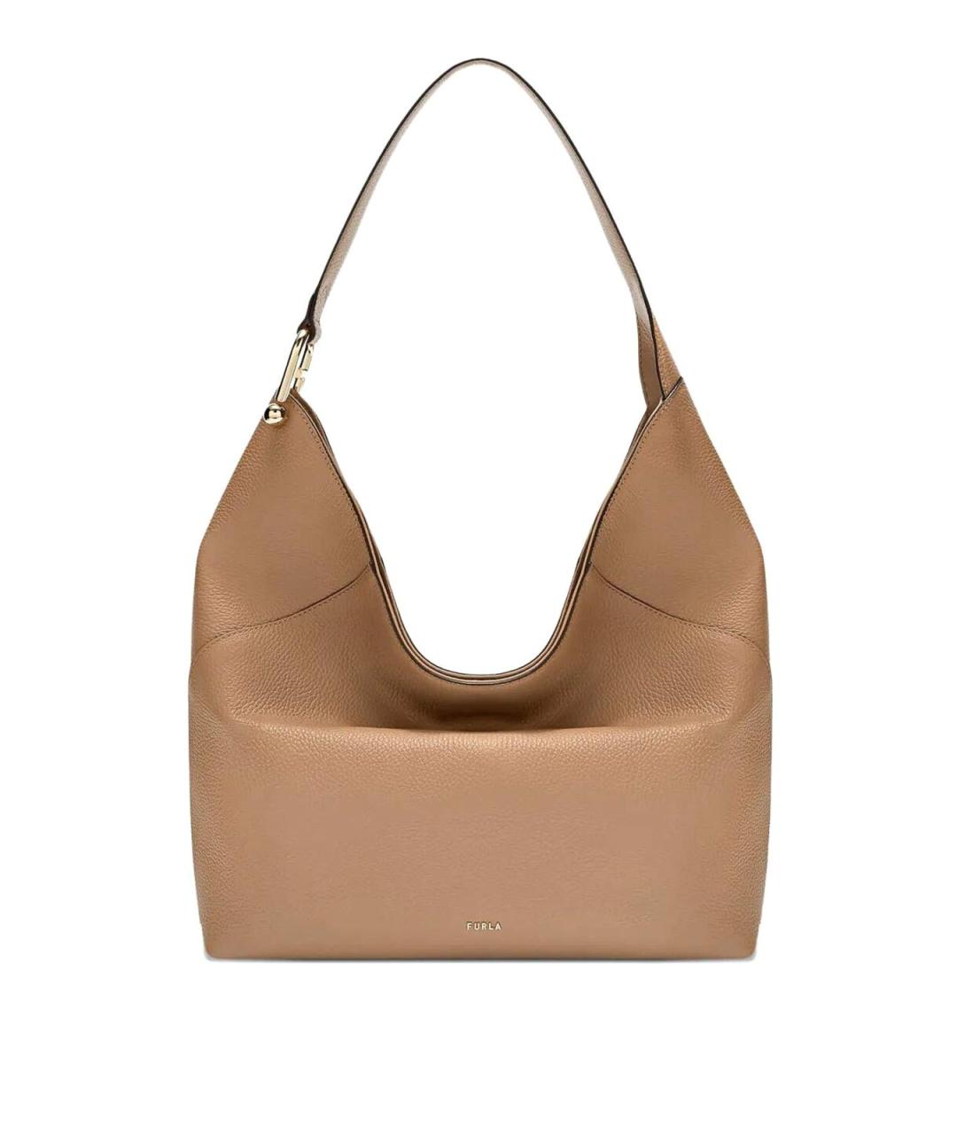 FURLA Розовая кожаная сумка через плечо, фото 1