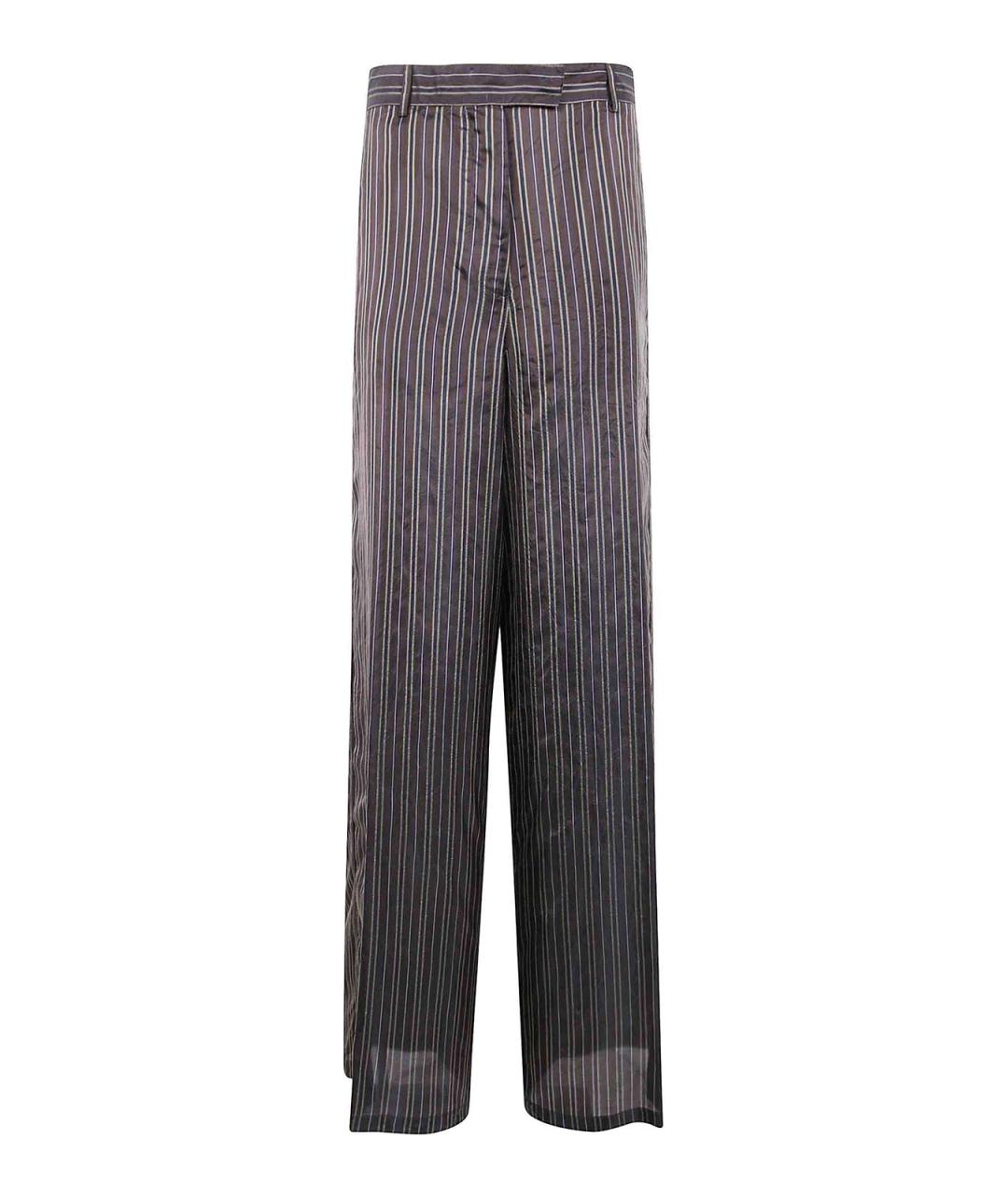DRIES VAN NOTEN Вискозные прямые брюки, фото 1