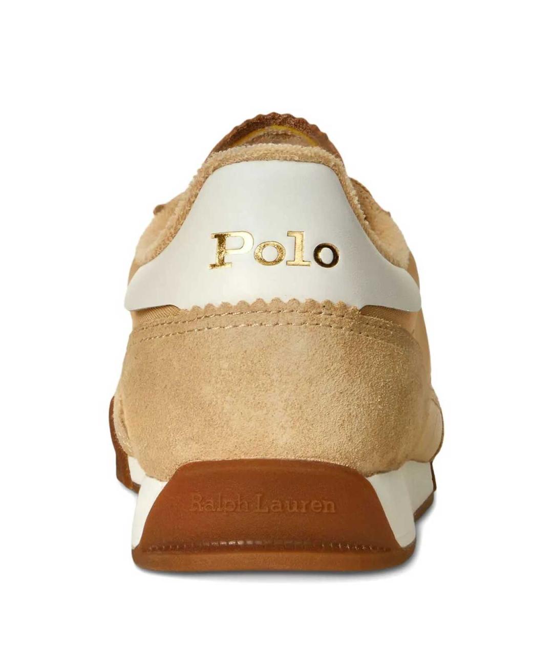 POLO RALPH LAUREN Бежевые кроссовки, фото 2