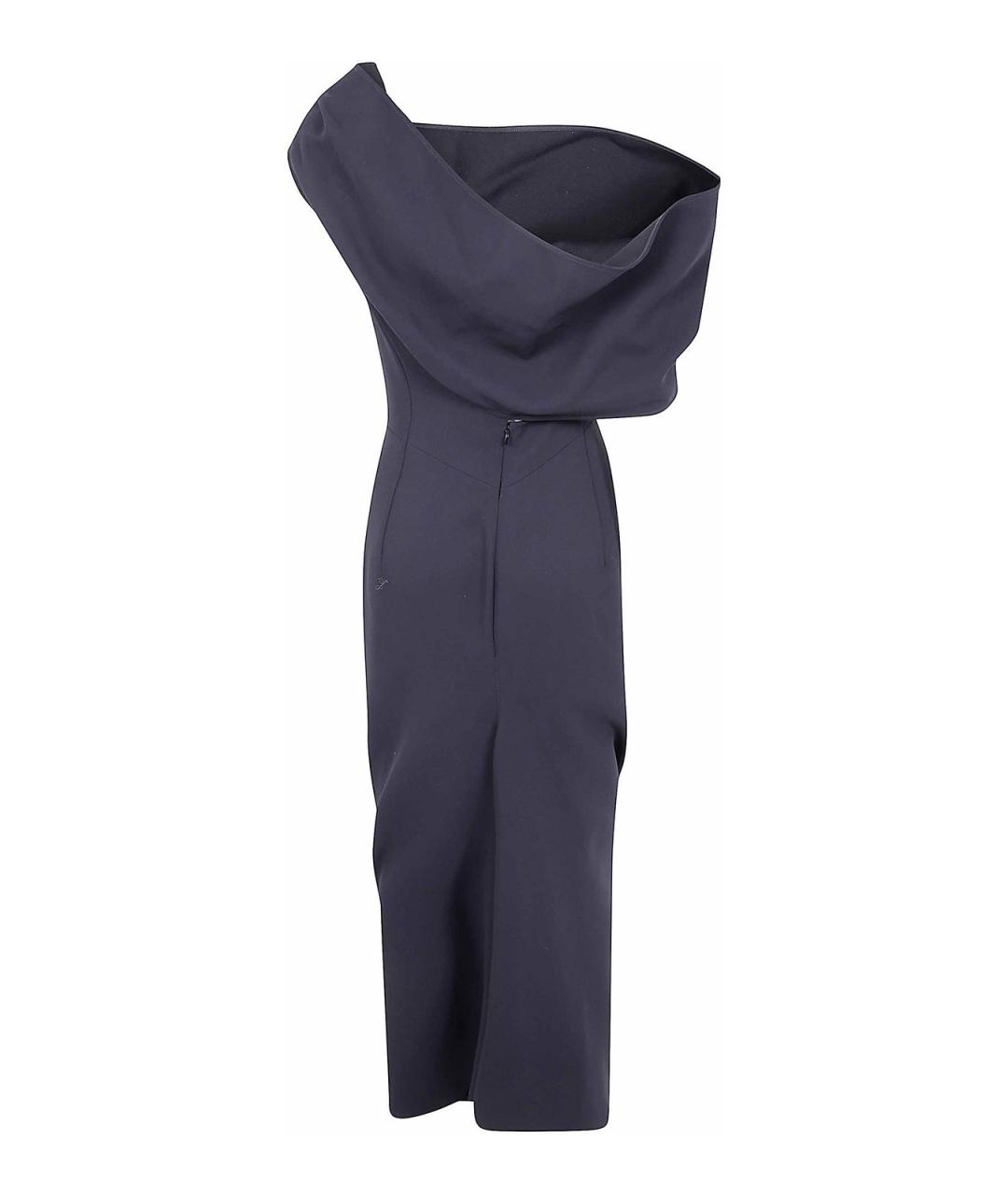 JACQUEMUS Черное полиэстеровое вечернее платье, фото 2