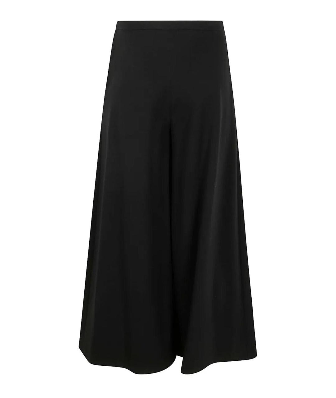 EMPORIO ARMANI Черные полиамидовые брюки широкие, фото 2