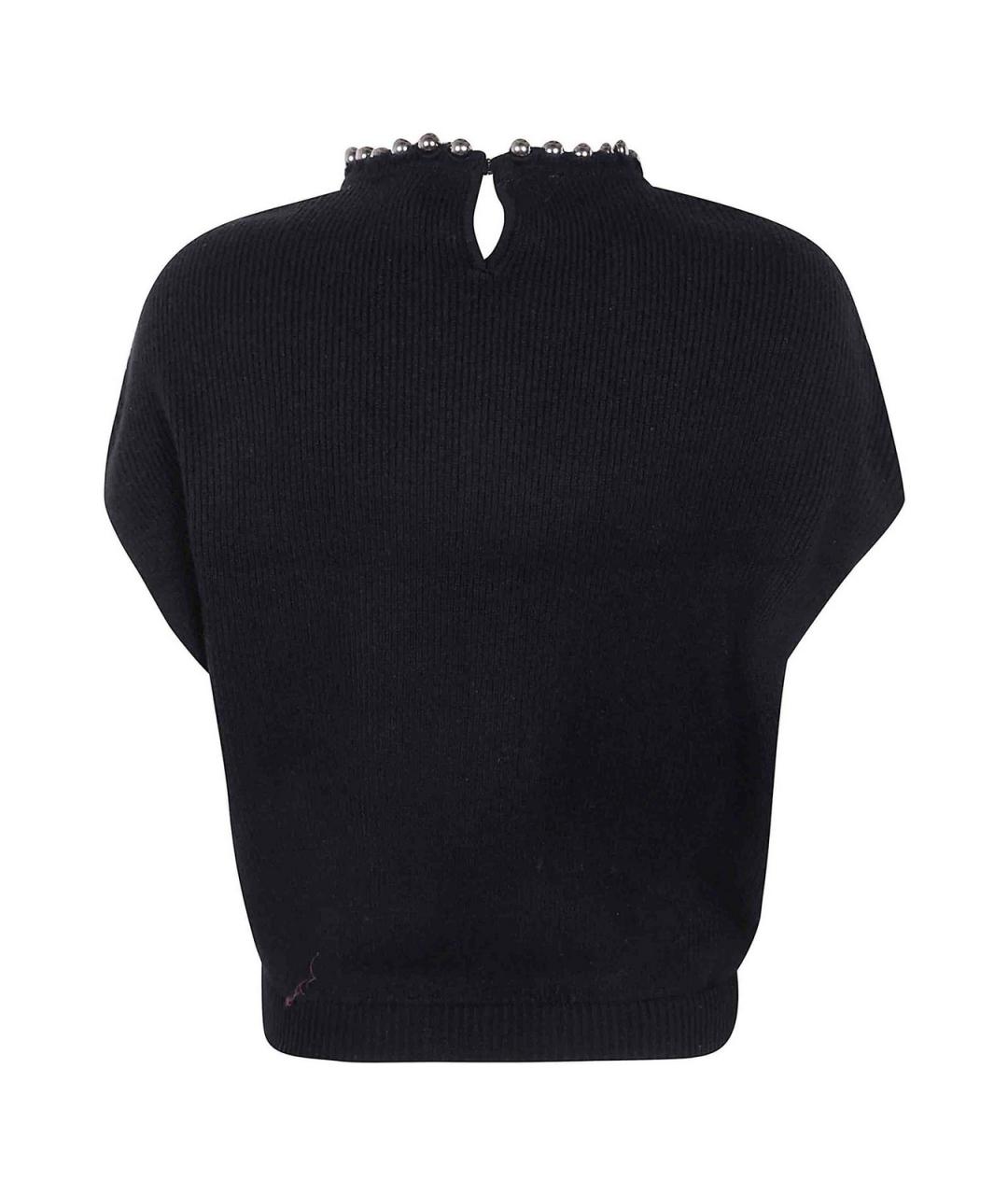 EMPORIO ARMANI Черный джемпер / свитер, фото 2