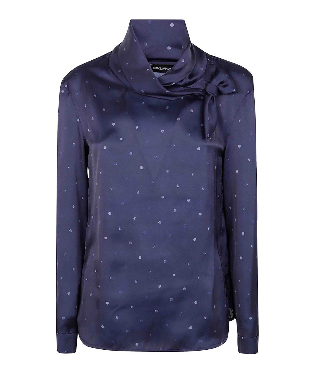EMPORIO ARMANI Мульти полиэстеровая рубашка, фото 1