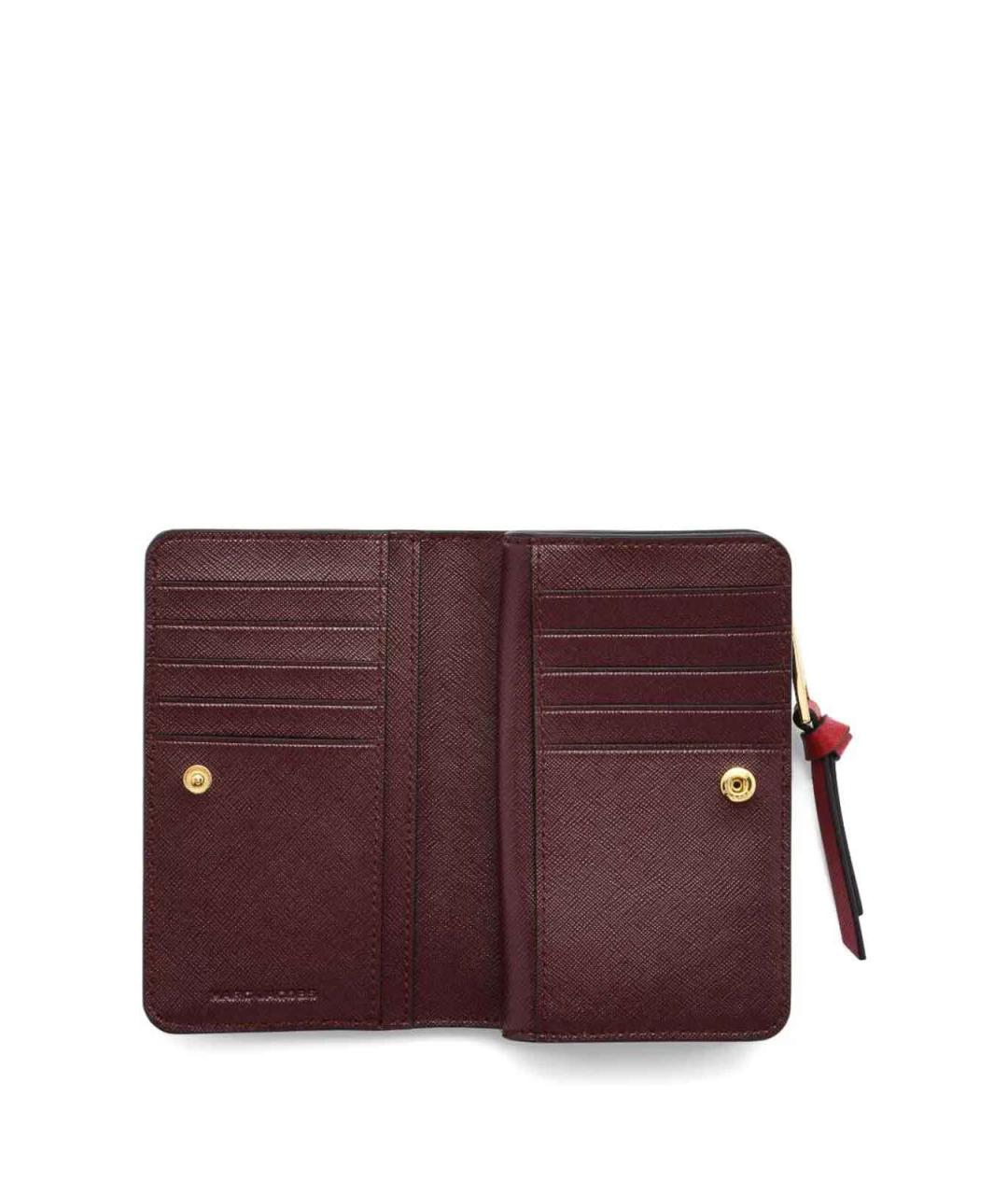 MARC JACOBS Черный кожаный кошелек, фото 2