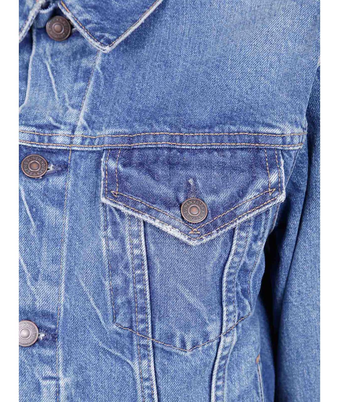 POLO RALPH LAUREN Синяя хлопковая куртка, фото 3