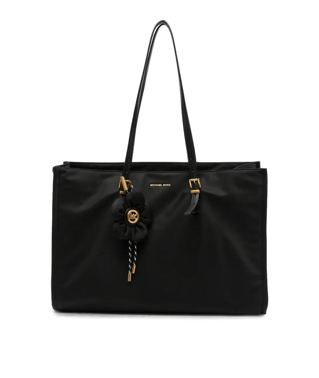 MICHAEL KORS Черная нейлоновая сумка тоут, фото 1