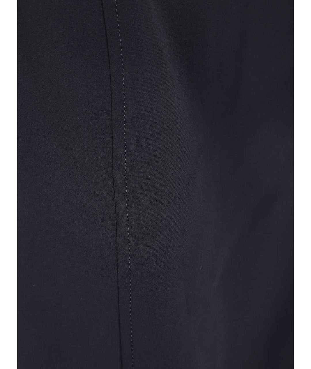 RALPH LAUREN Черное полиэстеровое повседневное платье, фото 3