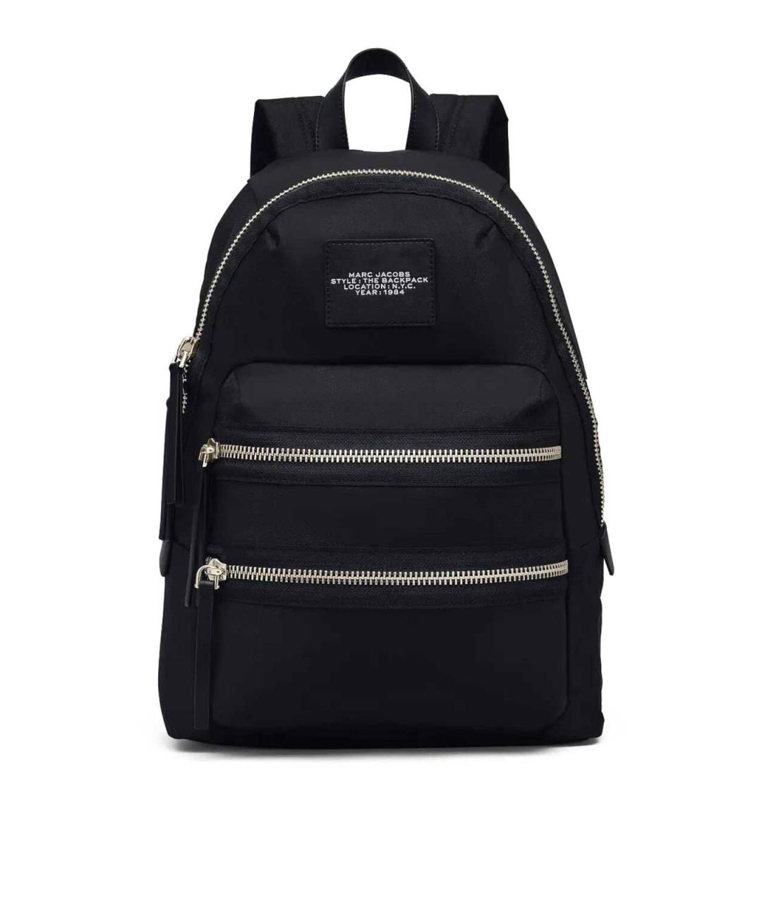 MARC JACOBS Черный синтетический рюкзак, фото 1