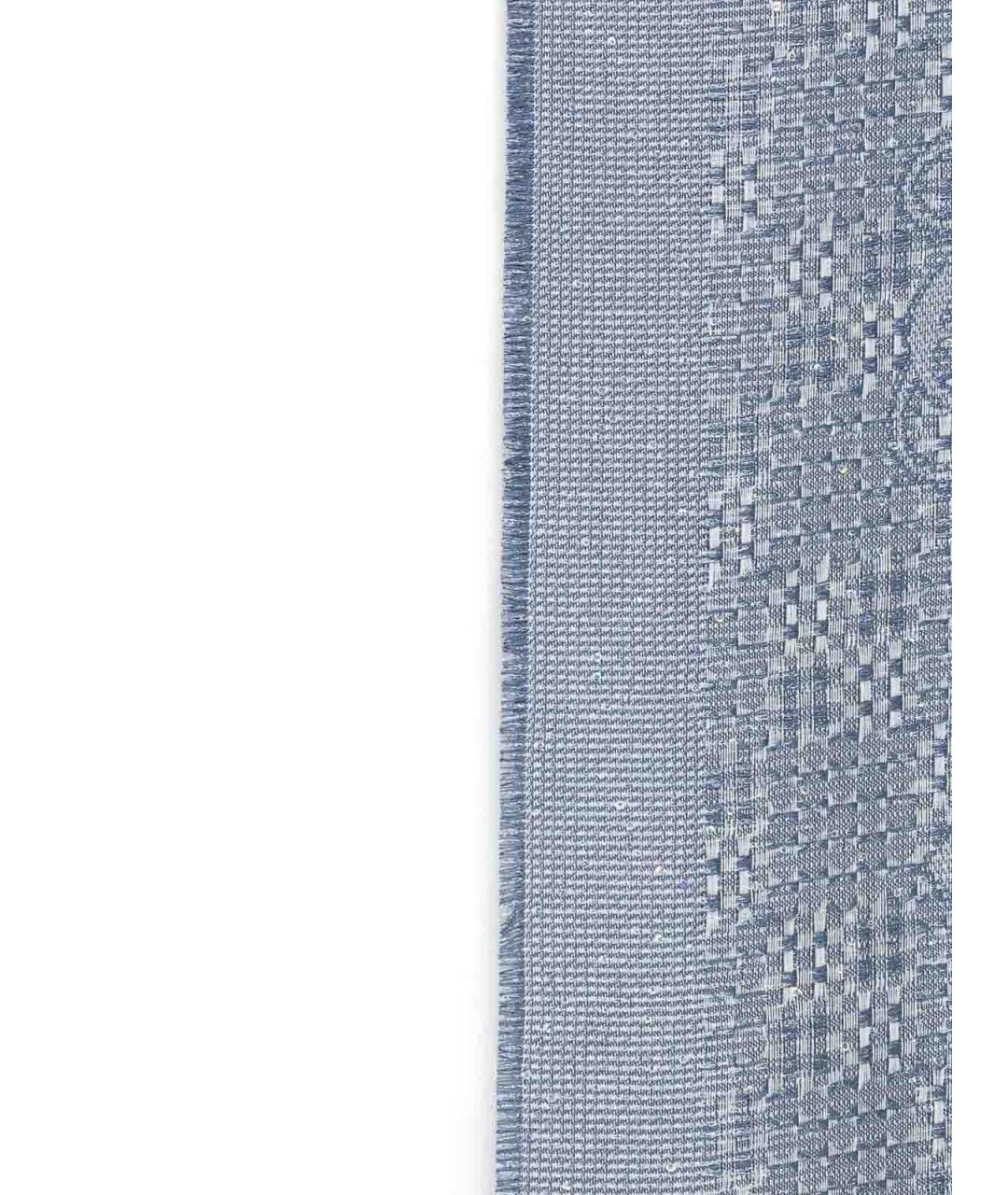 EMPORIO ARMANI Синий шарф, фото 2