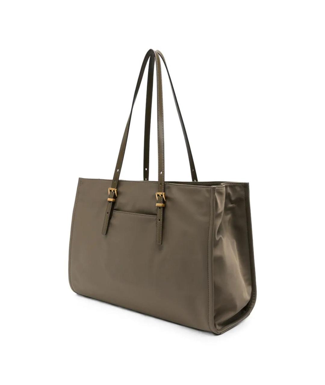 MICHAEL KORS Зеленая кожаная сумка тоут, фото 4