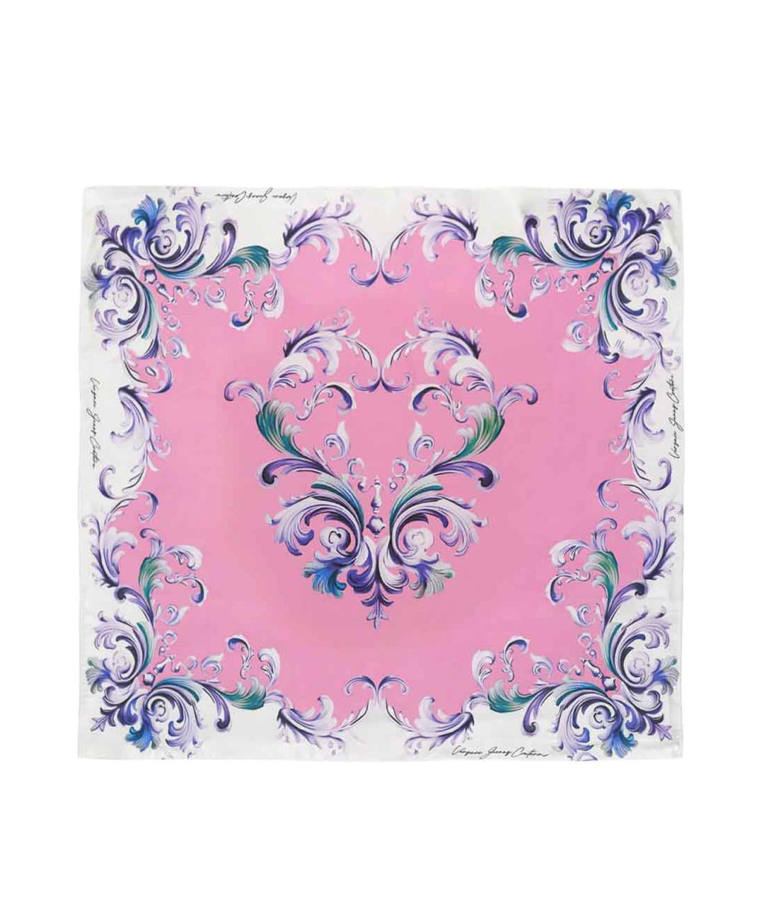 VERSACE JEANS COUTURE Мульти шелковый платок, фото 1
