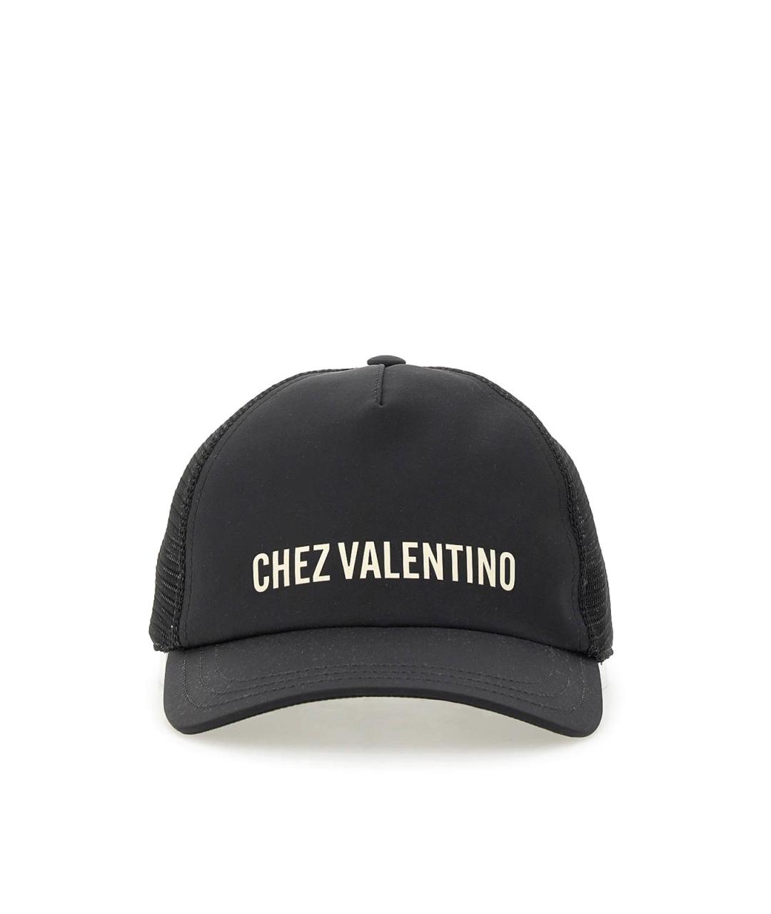 VALENTINO Черная синтетическая кепка/бейсболка, фото 1