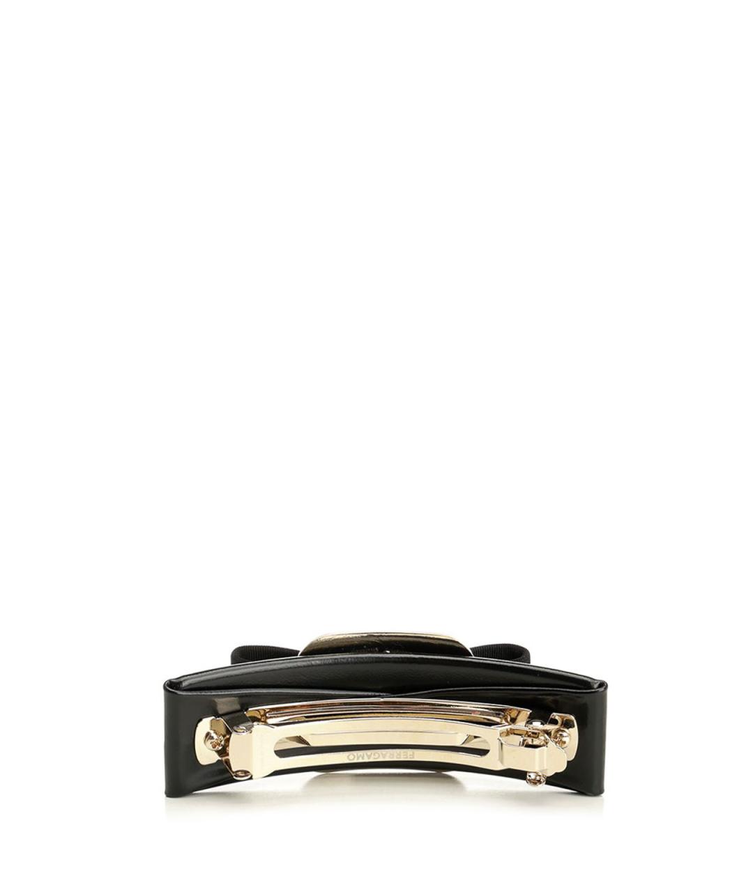 FERRAGAMO Черная заколка, фото 2