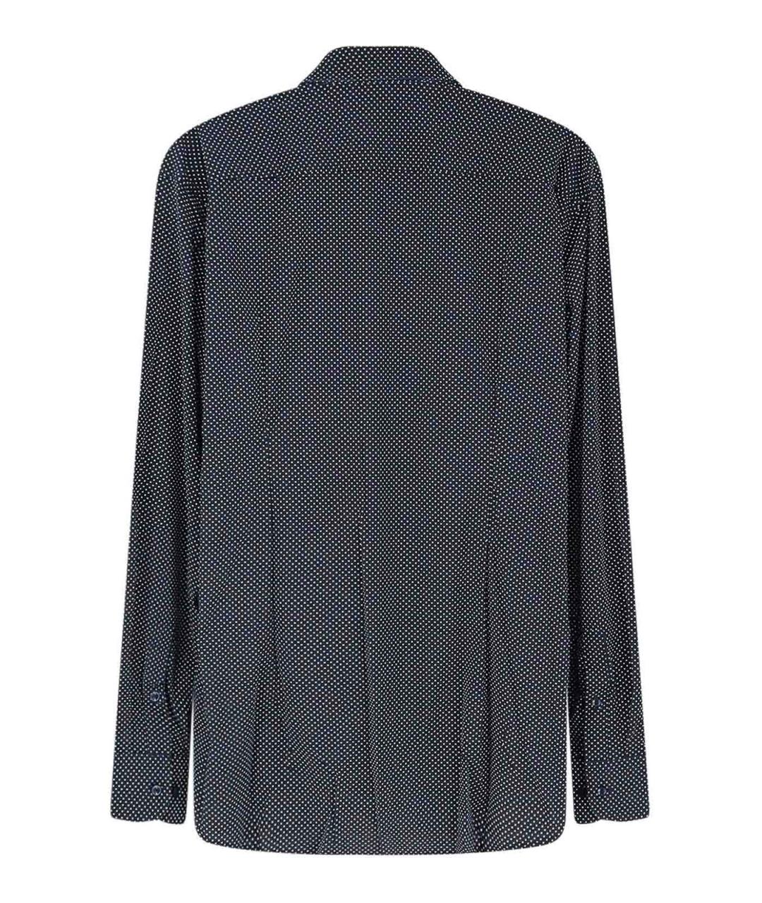 HUGO BOSS Синяя хлопковая кэжуал рубашка, фото 2