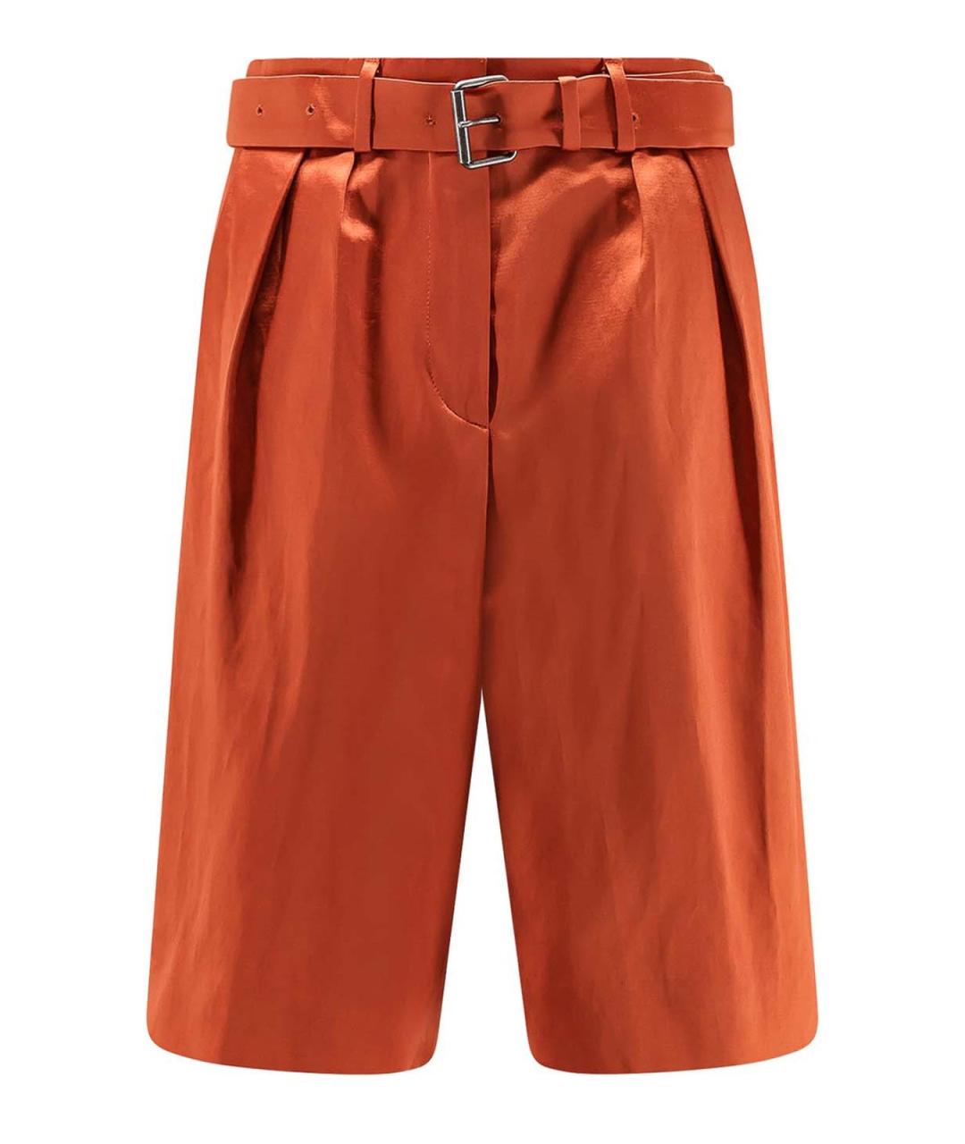 DRIES VAN NOTEN Коричневые хлопковые шорты, фото 1