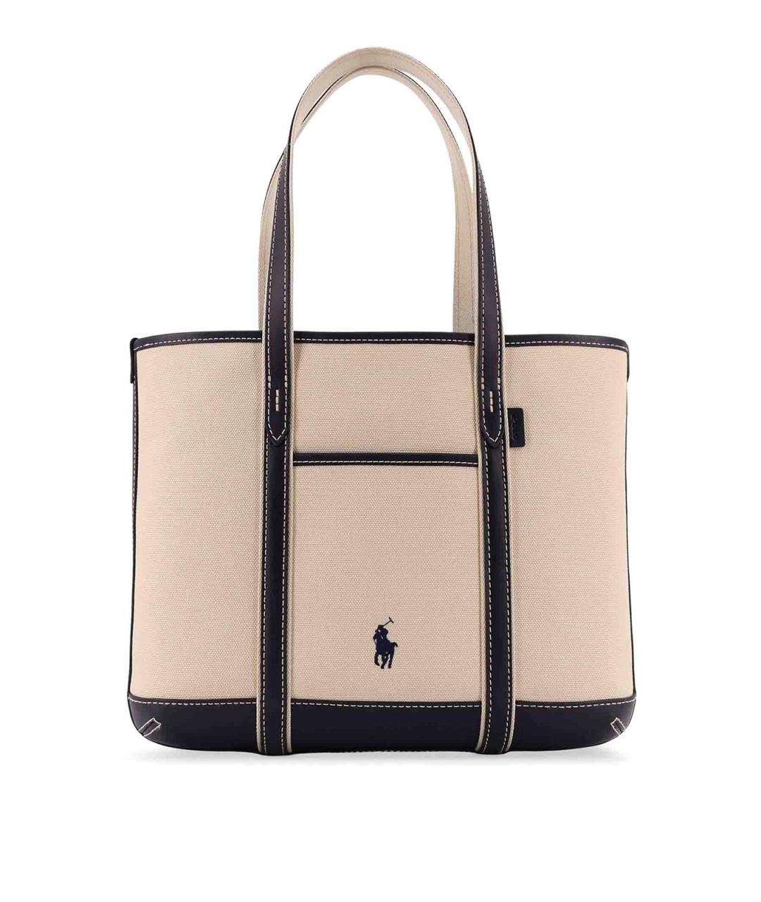 POLO RALPH LAUREN Бежевая сумка через плечо, фото 1