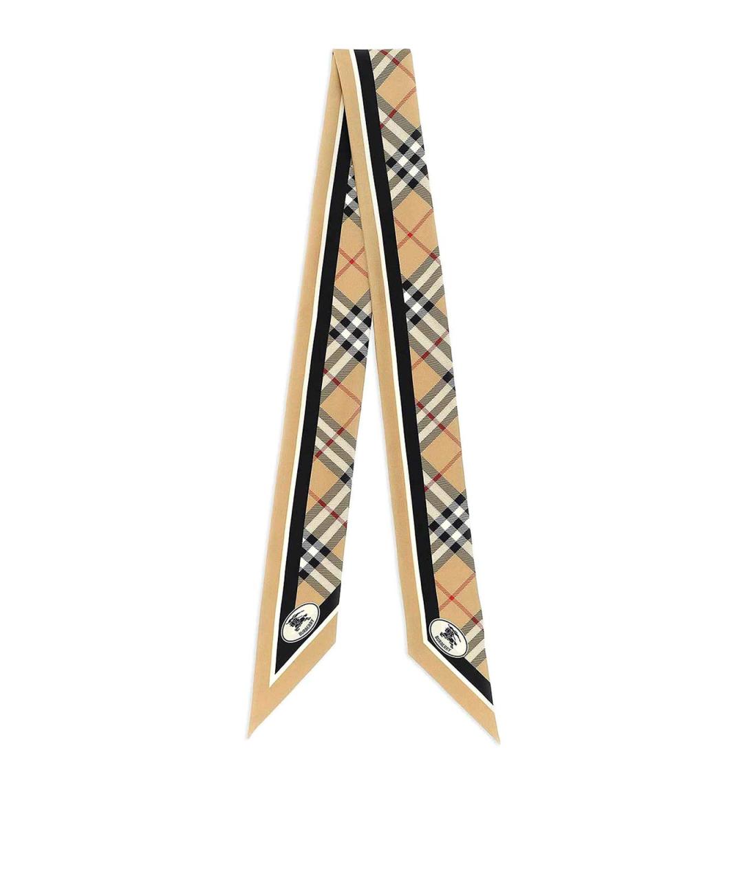 BURBERRY Мульти шелковый шарф, фото 1