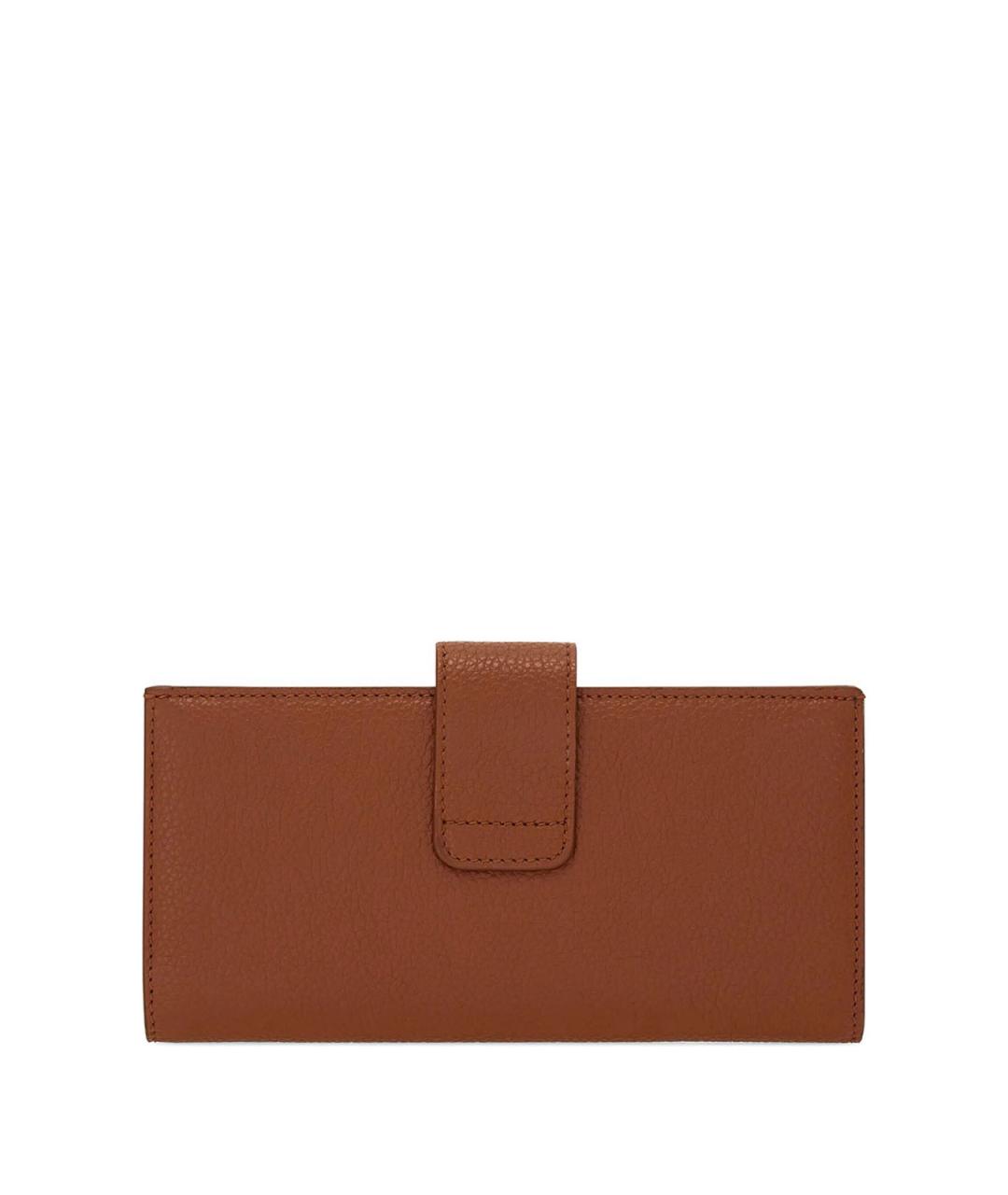 FERRAGAMO Коричневый кожаный кошелек, фото 3