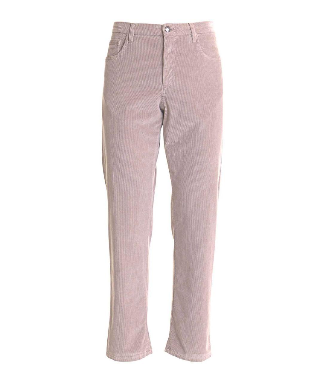 CANALI Бежевые хлопковые повседневные брюки, фото 1