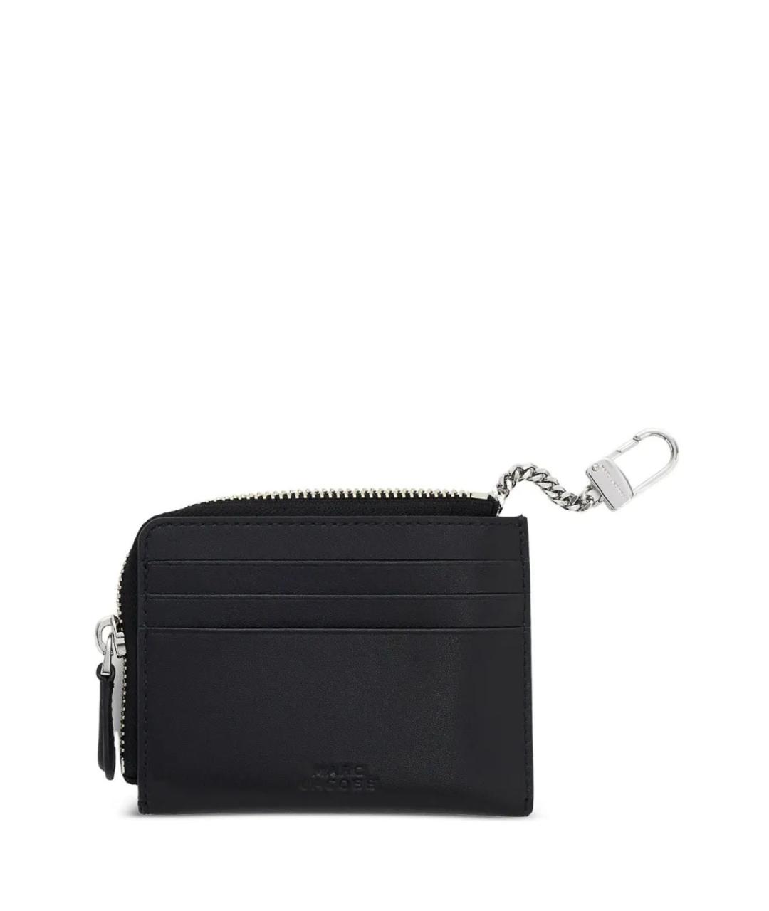 MARC JACOBS Черный кожаный кошелек, фото 2