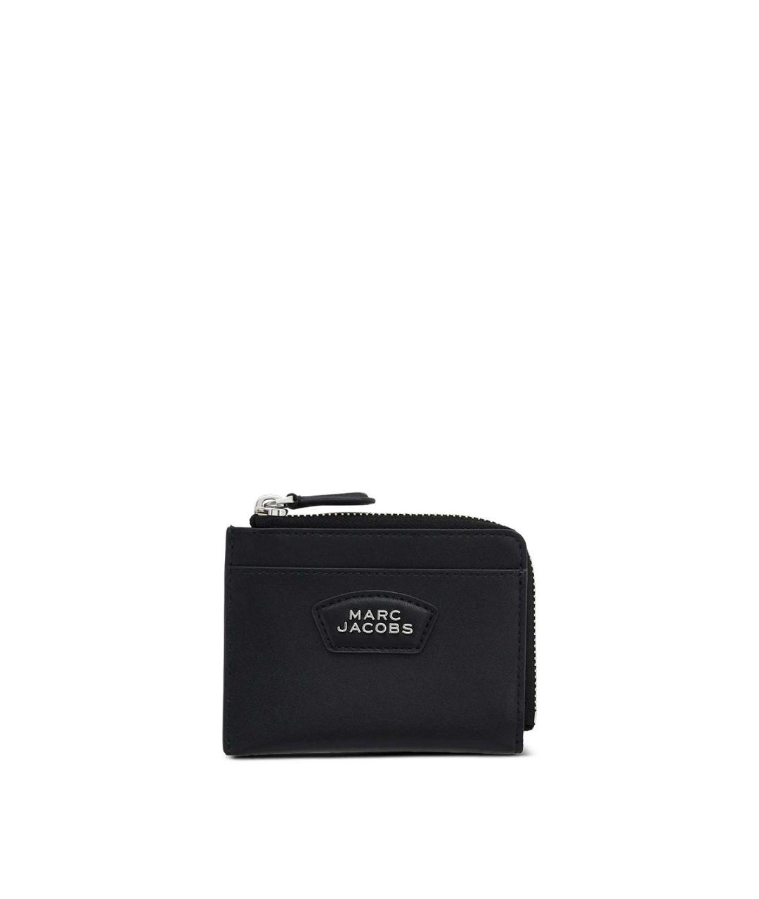 MARC JACOBS Черный кожаный кошелек, фото 1