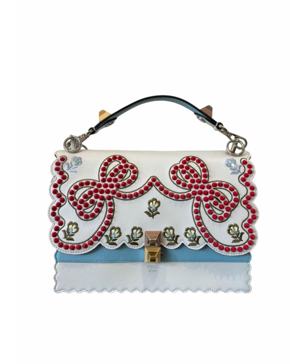 FENDI Белая сумка через плечо, фото 1