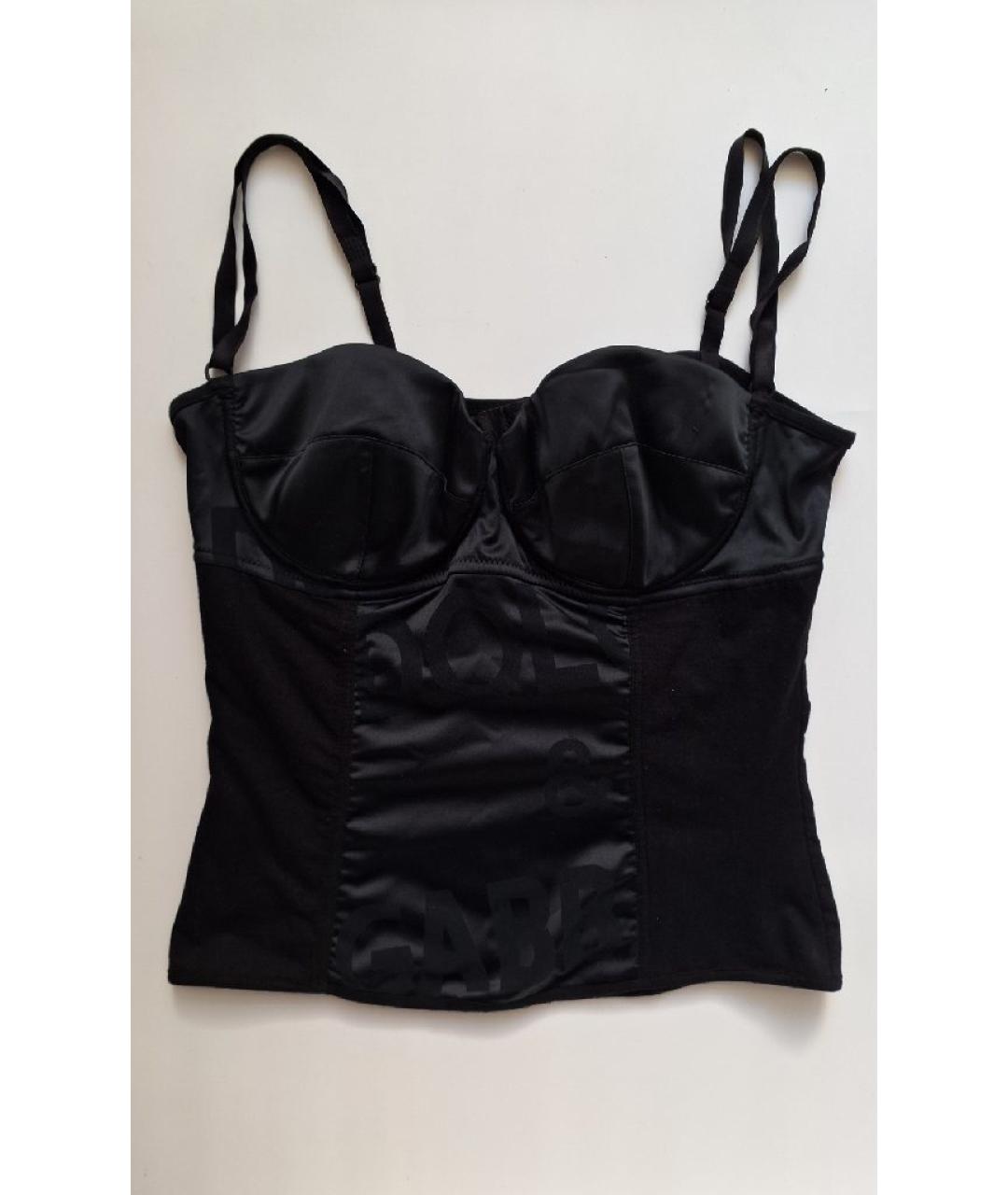 DOLCE&GABBANA Черный корсеты, фото 10