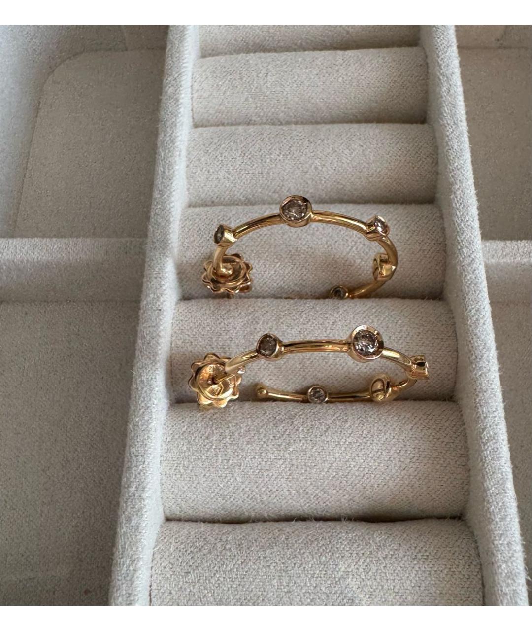 DAMIANI Розовые серьги из розового золота, фото 3