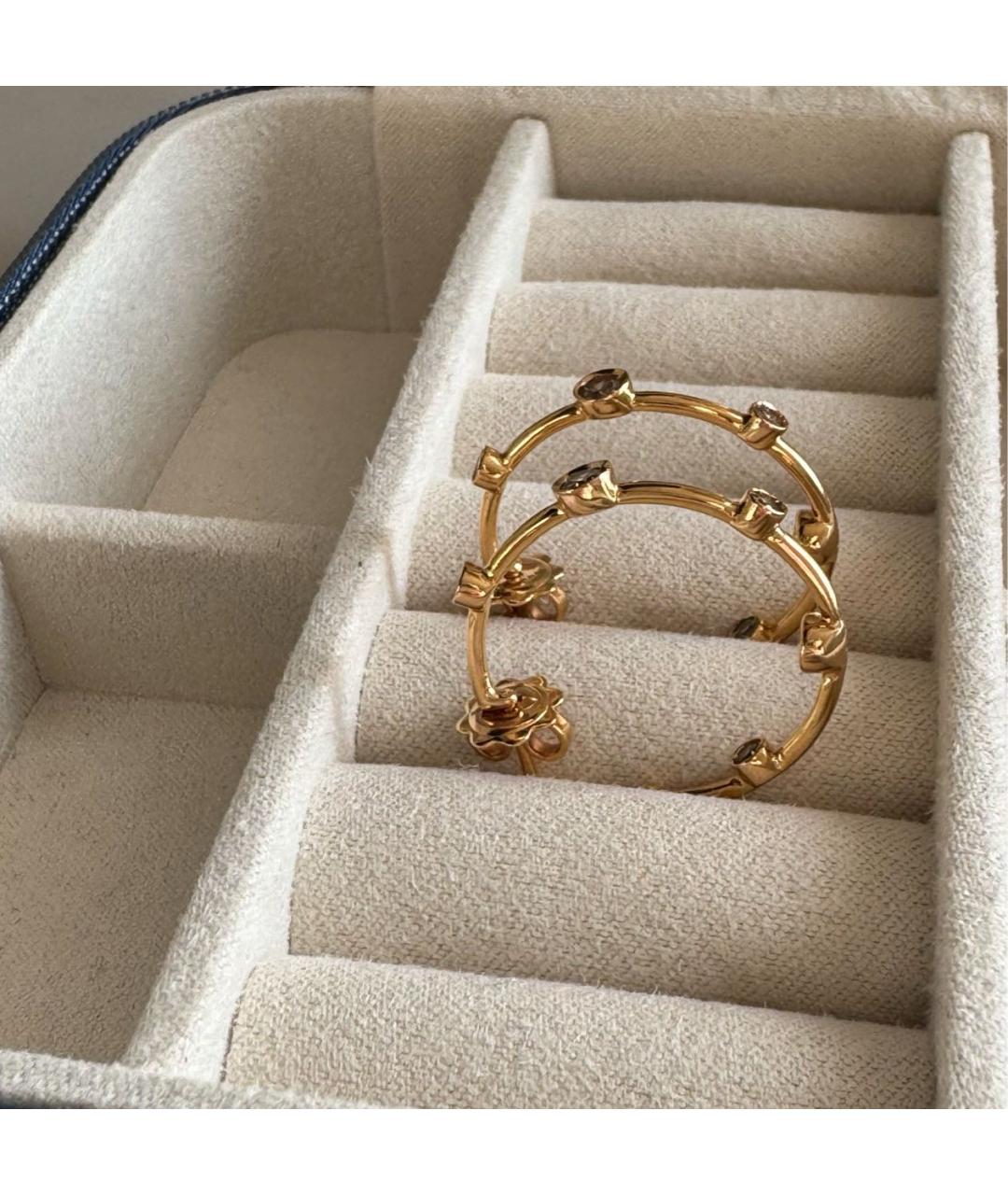 DAMIANI Розовые серьги из розового золота, фото 2