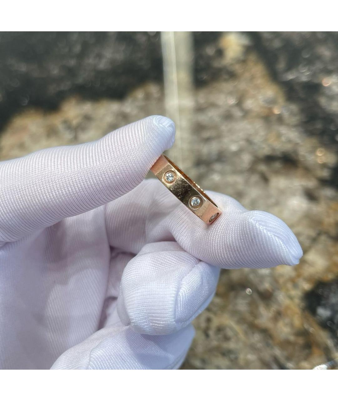 CARTIER Золотое кольцо из розового золота, фото 4