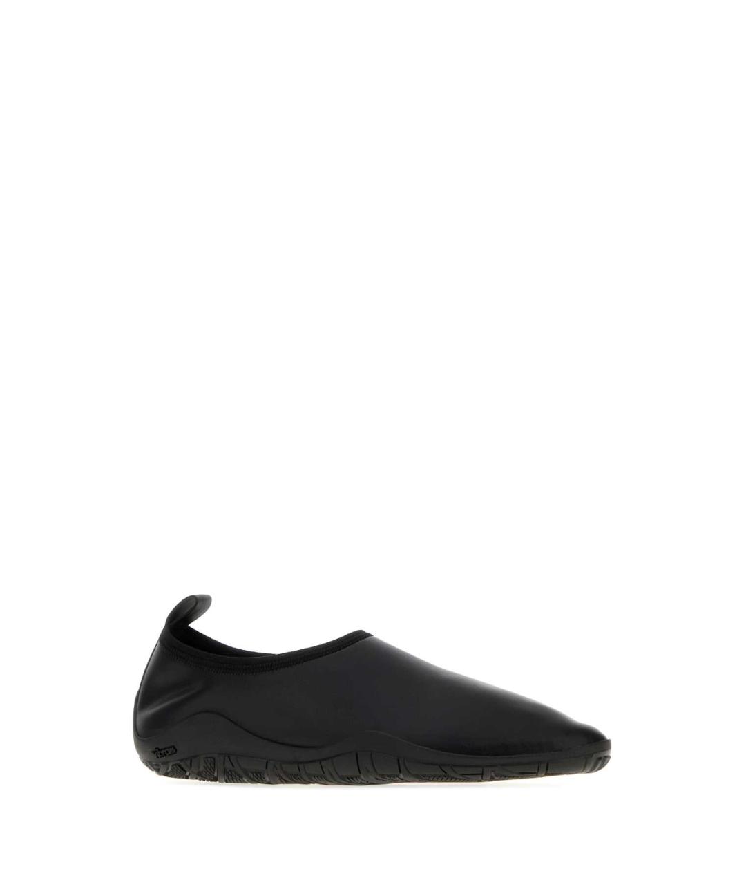 JIL SANDER Черные кожаные лоферы, фото 2