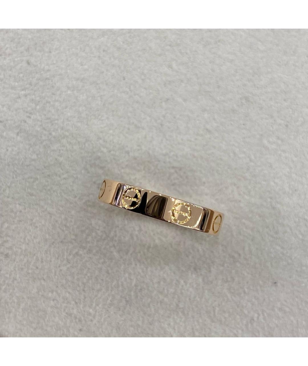 CARTIER Золотое кольцо из розового золота, фото 3