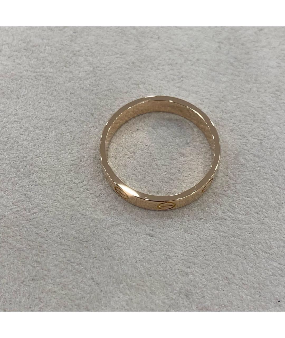 CARTIER Золотое кольцо из розового золота, фото 4