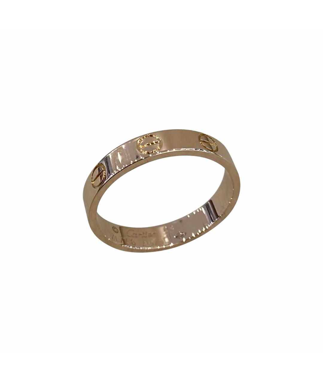 CARTIER Золотое кольцо из розового золота, фото 1