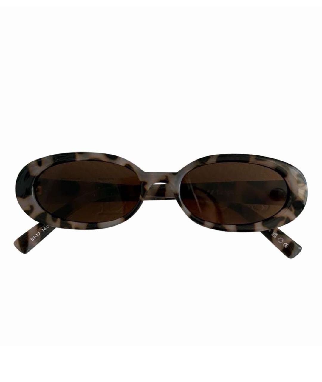 LE SPECS Серые пластиковые солнцезащитные очки, фото 8