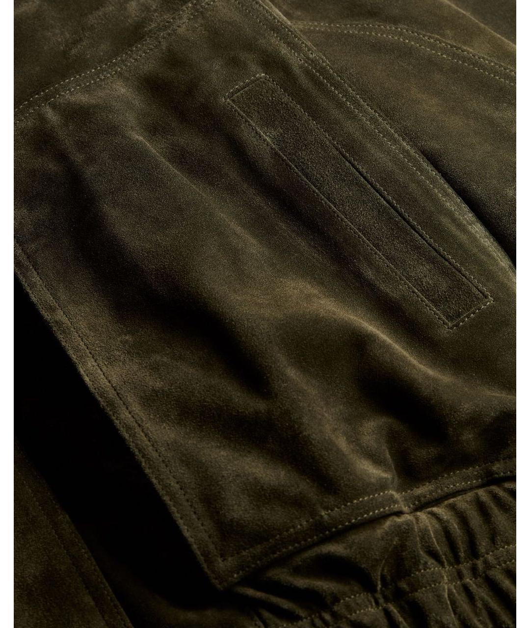 SAINT LAURENT Кожаная куртка, фото 5