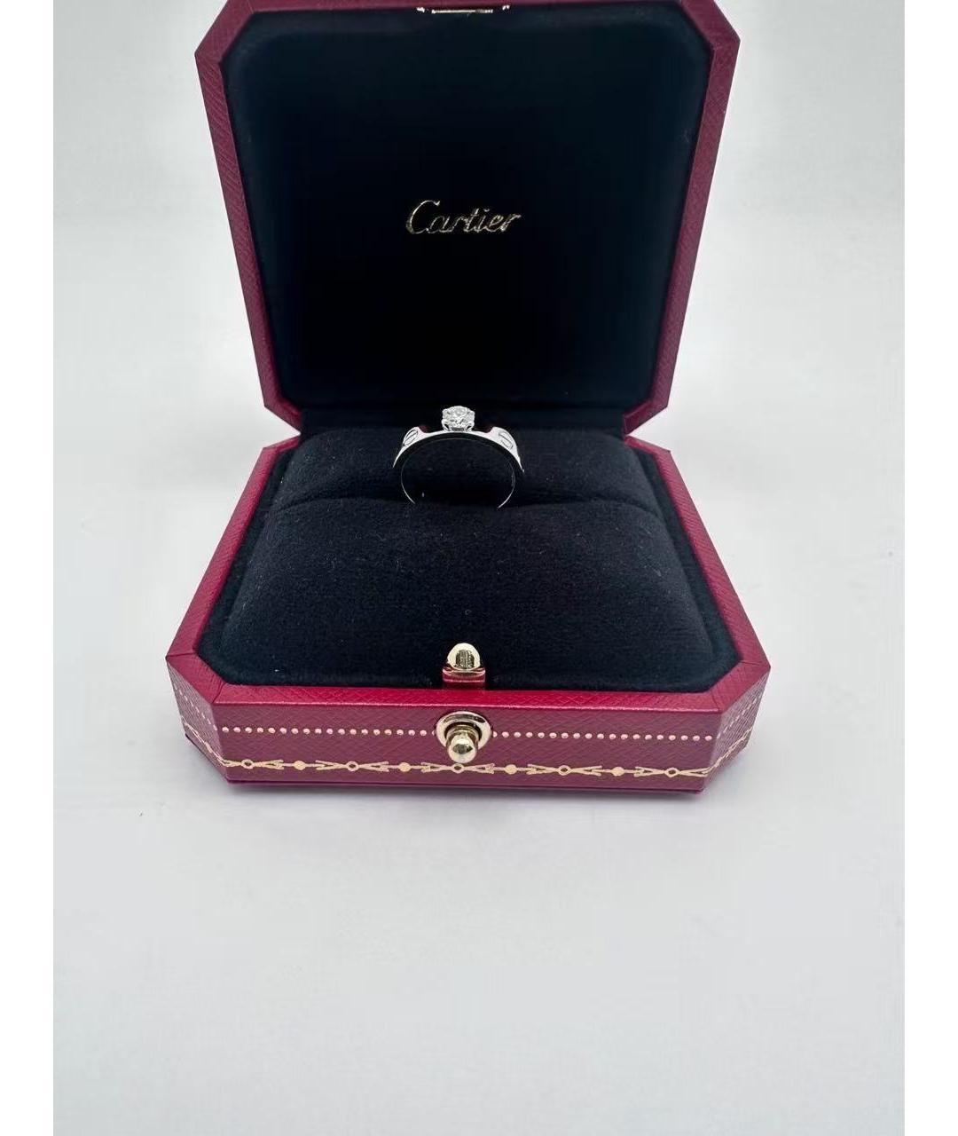 CARTIER Серебряное кольцо из белого золота, фото 3