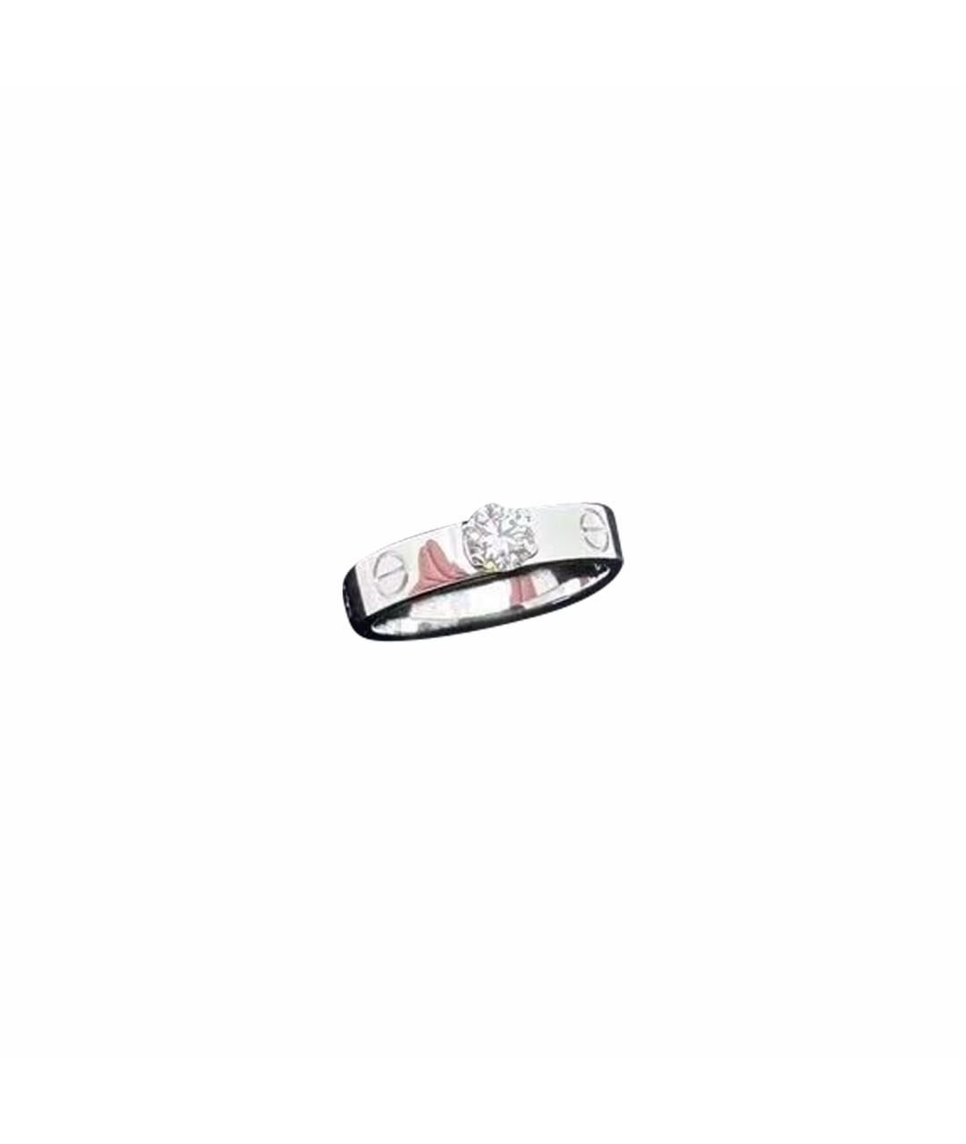 CARTIER Серебряное кольцо из белого золота, фото 1
