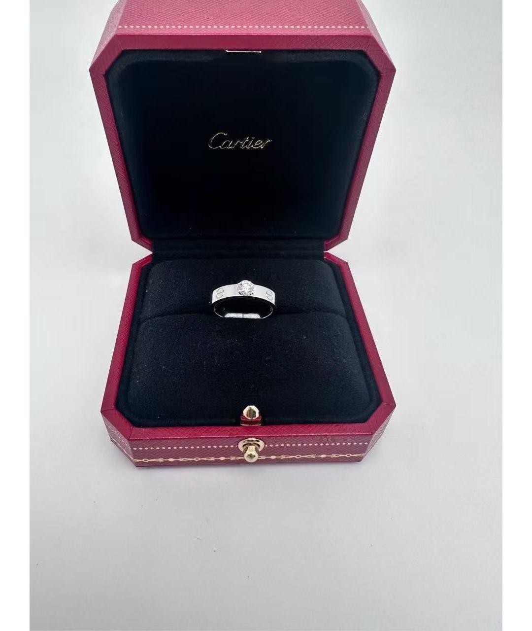 CARTIER Серебряное кольцо из белого золота, фото 6