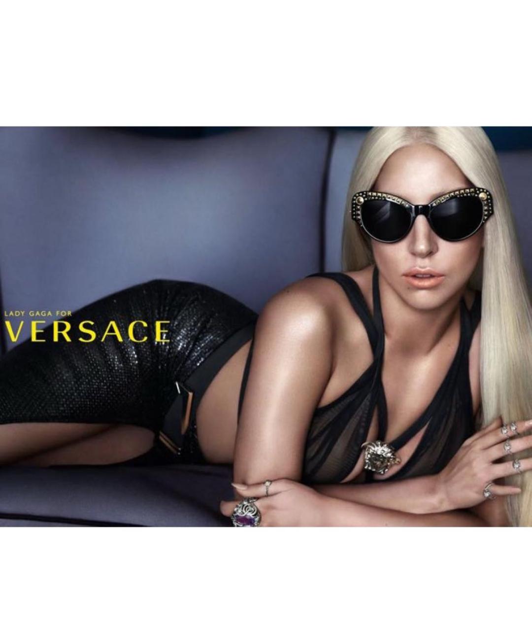 VERSACE Голубые солнцезащитные очки, фото 6