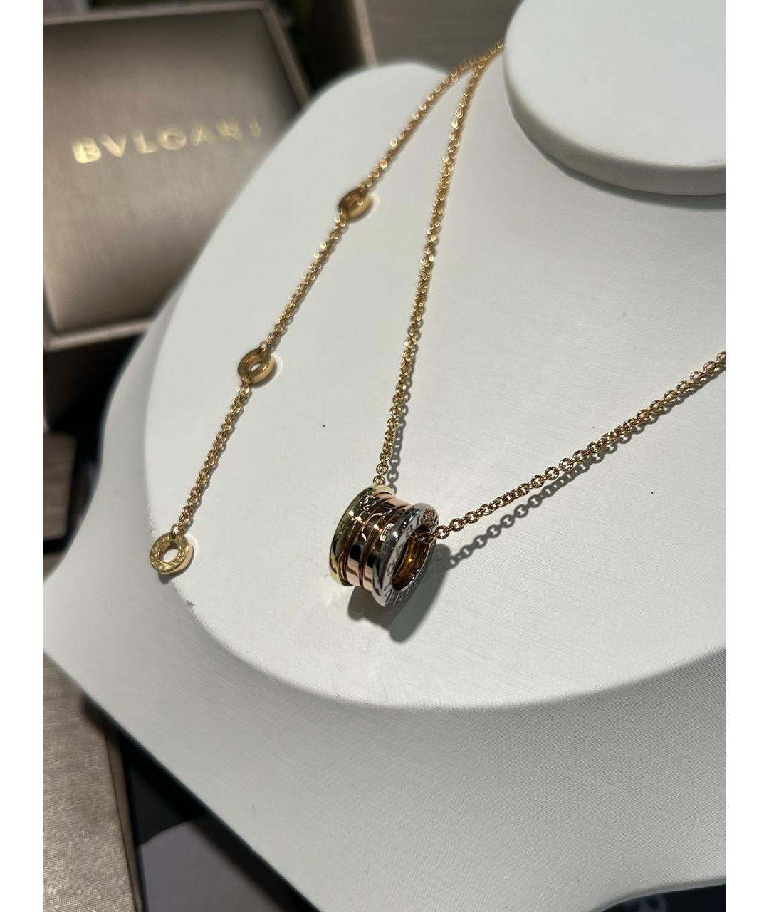 BVLGARI Золотое колье из розового золота, фото 2